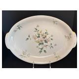 LR - Apple Blossom by Sango Serving Set with Platters, Bowls, Gravy Boat and More