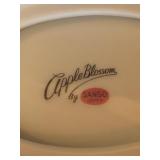 LR - Apple Blossom by Sango Serving Set with Platters, Bowls, Gravy Boat and More