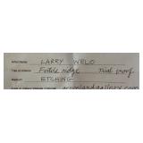 LR - "Fertile Ridge" Trial Proof Etching by Larry Welo