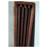 ML - Antique Round Oak Dining Table with Carved Paw Feet and 4 Leaves