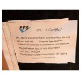 UL - Gray Mid-Century Modern Style Sofa with Wood Legs