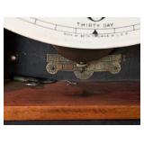UL - Seth Thomas Thirty Day Wall Clock with Wood Case and Key