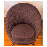 UL - Pair of Vintage Mid-Century Modern Egg Chairs