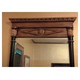 ML - Vintage Regency Style Wall Mirror with Ornate Wood Frame