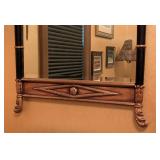 ML - Vintage Regency Style Wall Mirror with Ornate Wood Frame