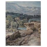 UL - C. Aspevig Framed Limited Edition Landscape Print