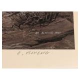 UL - C. Aspevig Framed Limited Edition Landscape Print