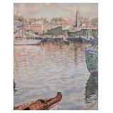 UL - 1944 Framed Print Gloucester Reflections by Joseph Margulies