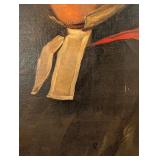 UL - Large Framed Oil on Canvas Portrait of Gentleman in Robes