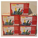 LL - Collection of Assorted Indoor/Outdoor Holiday String Lights