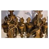 LL - Set of 4 Vintage 15-Inch Electric Wall Sconces with Ship Motif