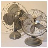LL - Pair of Vintage Electric Fans - Westinghouse 18 inch and Roto Fan 15 inch