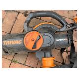 Worx Trivac Electric Leaf Blower Vac Mulcher with Collection Bag
