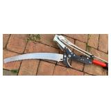 Telescoping Tree Pruner with Pole Saw Attachment