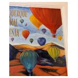 ML - Framed 1997 Albuquerque International Balloon Fiesta Poster by Lynne Windsor