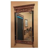 ML - Vintage Regency Style Wall Mirror with Ornate Wood Frame