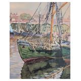 UL - 1944 Framed Print Gloucester Reflections by Joseph Margulies