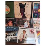 UL - Collection of 18 Vintage Pop and Rock Vinyl Records
