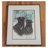 UL - Framed Limited Edition Dog Art Print 