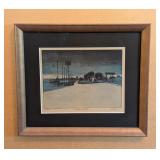 ML - Framed Larry Welo Signed Limited Edition Print Windswept