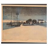 ML - Framed Larry Welo Signed Limited Edition Print Windswept