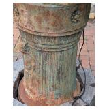 BY - Antique Jean-Jacques Ducel French 11-Foot French Cast Iron Statue