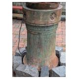 BY - Antique Jean-Jacques Ducel French 11-Foot French Cast Iron Statue