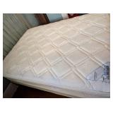 ML - Full Size Brass Bed Frame with Headboard and Footboard