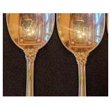 ML - Set of 6 Vintage Sterling Silver Spoons