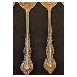 ML - Set of 6 Vintage Sterling Silver Spoons