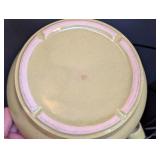 ML - Mid-Century Modern Ceramic Fondue Pot with Stand and Lid