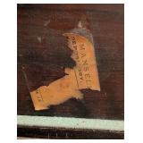 ML - Antique English Mahogany Victorian or Edwardian Mahogany Purdonium / Coal Bin