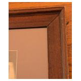 ML - Edward Burne-Jones The Gold Stairs Engraving Print Framed