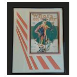 ML - Framed 1930 "What