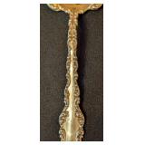 ML - Vintage Sterling Silver Ornate Pierced Serving Spoon