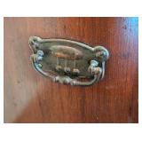 ML - Antique Wooden Fireplace Purdonium Scuttle Box Coal Storage Bin