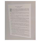 ML - Framed Print - The Unfinished Portrait of Franklin D. Roosevelt with Historical Description