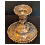 ML - Pair of Vintage Candlewick International Sterling Weighted Candleholders