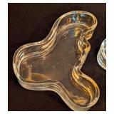 ML - Pair of iittala Alvar Aalto Clear Glass Bowls