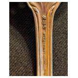 ML - Vintage Sterling Silver 8.5-Inch Pierced Serving Spoon