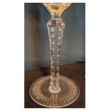 ML - Set of 6 Nachtmann Crystal Cut Grapes and Leaves Wine Glasses