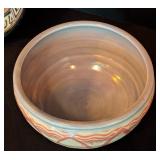 ML - Pair of Unique Studio Pottery Bowls by C. Wert, Signed