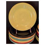 K - Set of 19 Fiesta 7-Inch Side Plates Assorted Colors