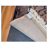 UL - Large Wool Area Rug with Floral Pattern