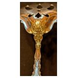 ML - Antique Sterling Silver Ornate Cold Meat Fork