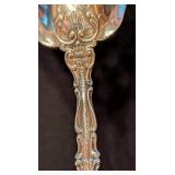 ML - Antique Sterling Silver Ornate Cold Meat Fork