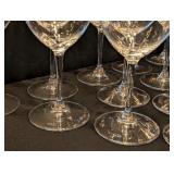 ML - Set of 16 Riedel Red Wine Glasses 9 Inch Tall