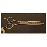 K - Set of 4 Rose Line Stainless Dog Grooming Scissors and Shears