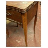 LL - Vintage Morse 300 Sewing Machine in Wood Table with Manual