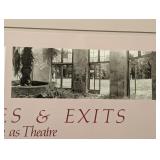 ML - Framed Geoffrey James Entrances & Exits Exhibition Poster